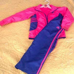 Adidas Girls Track Suit (size 6)